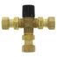 3/4" Female NPT Thermostatic Mixing Valve w/ Check Valve, For High Temp (Lead Free)