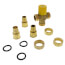 3/4" Expansion PEX Brass Thermostatic Mixing Valve w/ Check Valve, For Low Temp (Lead Free)