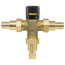 1/2" Expansion PEX Brass Thermostatic Mixing Valve w/ Check Valve, For High Temp (Lead Free)