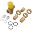 3/4" Male NPT Thermostatic Mixing Valve w/ Check Valve (Lead Free)