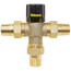 1" Male NPT Thermostatic Mixing Valve w/ Check Valve, For High Temp (Lead Free)