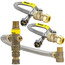 3/4" MNPT x FNPT Water Heater Tempering Valve Installation Kit (62033W-18 Connectors)
