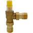 1" FIP Angled Differential Pressure By-Pass Valve
