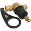 1-1/2" FIP Brass Magnetic Boiler Filter XL