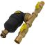 1" Sweat Brass Magnetic Boiler Filter with Isolation Valves
