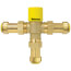 1/2" Pro Connect Push-Fit Mixing Valve w/ Check Valve, 150 PSI (Lead Free)