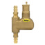 3/4" Press Vertical Brass Air Separator