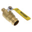 1" PEX Crimp x Copper Press Full Port Brass Ball Valve, (Lead Free)