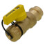 3/4" Press x 3/4" Hose Pro-Pal Add-A-Drain Full Port DZR Brass Ball Valve w/ Cap