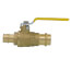 3/4" Expansion PEX x Copper Press Full Port Forged Brass Ball Valve (Lead Free)