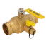 2" Press Full Port Ball Valve w/ Drain & Reversible Handle (Lead Free)