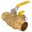 2" Press Full Port Ball Valve w/ Drain & Reversible Handle (Lead Free)