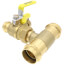 1" x 1-1/2" Press T-Union Full Port Ball Drain Valve (Lead Free)