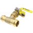 1-1/4" x 1-1/2" Press T-Union Full Port Ball Drain Valve (Lead Free)