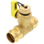 1" Pro-Pal Press Full Port T-Drain Ball Valve w/ Hi-Flow Hose Drain (Lead Free)