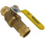 1" Press Pro-Pal Ball Check Forged DZR Brass Valve w/ Integrated Spring Check Valve (Lead Free)