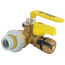 1/2" FIP Union x Press Pro-Pal Dielectric Union Ball Drain Valve (Lead Free)