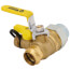 1" FIP Union x Press Pro-Pal Dielectric Union Ball Drain Valve (Lead Free)