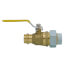 3/4" FIP Union x Press Pro-Pal Dielectric Union Ball Valve (Lead Free)