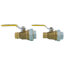 1-1/4" FIP Union x Press Pro-Pal Dielectric Union Ball Valve (Lead Free)