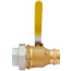 1-1/2" FIP Union x Press Pro-Pal Dielectric Union Ball Valve (Lead Free)