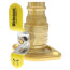 1" Press Full Port Forged Brass Uni-Flange Isolator Flange w/ Rotating Flange (Lead Free)