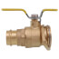 1-1/4" Press Full Port Forged Brass Uni-Flange Isolator Flange w/ Rotating Flange (Lead Free)