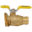 1-1/4" Press High Velocity Full Port Forged Brass Uni-Flange Isolator Flange w/ Rotating Flange (Lead Free)
