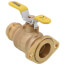 1-1/2" Press Full Port Forged Brass Uni-Flange Isolator Flange w/ Rotating Flange