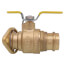 1-1/2" Press Full Port Forged Brass Uni-Flange Isolator Flange w/ Rotating Flange (Lead Free)