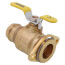 1-1/2" Press Full Port Forged Brass Uni-Flange Isolator Flange w/ Rotating Flange (Lead Free)