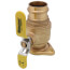 1-1/2" Press Full Port Forged Brass Uni-Flange Isolator Flange w/ Rotating Flange (Lead Free)