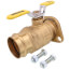 2" Press High Velocity Full Port Forged Brass Uni-Flange Isolator Flange w/ Rotating Flange (Lead Free)