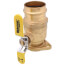 2" Press High Velocity Full Port Forged Brass Uni-Flange Isolator Flange w/ Rotating Flange (Lead Free)