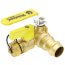 3/4" PEX Crimp x Press Full Port Brass Isolation Ball Valve w/ Pro-Pal Drain (Lead Free)
