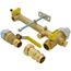 3/4" FIP Union x Press Pro-Pal Water Heater Valve Kit (w/ Dielectric Expansion Tank Service Valve, Ball Valve)