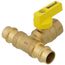 1/2" FIP x Press Full Port T-Valve (LF)