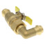 1/2" Press L-Union Full Port Ball Valve w/ 90-Degree Union Elbow (Lead Free)