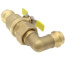 3/4" Press L-Union Full Port Ball Valve w/ 90-Degree Union Elbow (Lead Free)