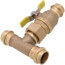 3/4" Press T-Union Full Port Ball Valve (Lead Free)