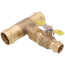 3/4" x 1-1/4" Press T-Union Full Port Ball Valve (Lead Free)