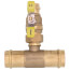 3/4" x 1-1/4" Press T-Union Full Port Ball Valve (Lead Free)
