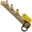 3/4" Press Run x 1/2" PEX Crimp Pro-Pal Multi-Port Tee w/ Drain