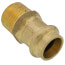 1/2" Copper Press x MIP DZR Brass Transition Adapter (Lead Free)