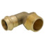 3/4" Copper Press x 1" MIP Forged DZR Brass Transition Elbow (Lead Free)