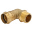 1" Copper Press x MIP Forged DZR Brass Transition Elbow (Lead Free)