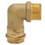1" Copper Press x MIP Forged DZR Brass Transition Elbow (Lead Free)