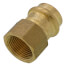 3/4" Copper Press x FIP DZR Brass Transition Adapter (Lead Free)