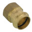 1" Copper Press x FIP DZR Brass Transition Adapter (Lead Free)