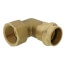 3/4" Copper Press FIP Forged DZR Brass Transition Elbow (Lead Free)